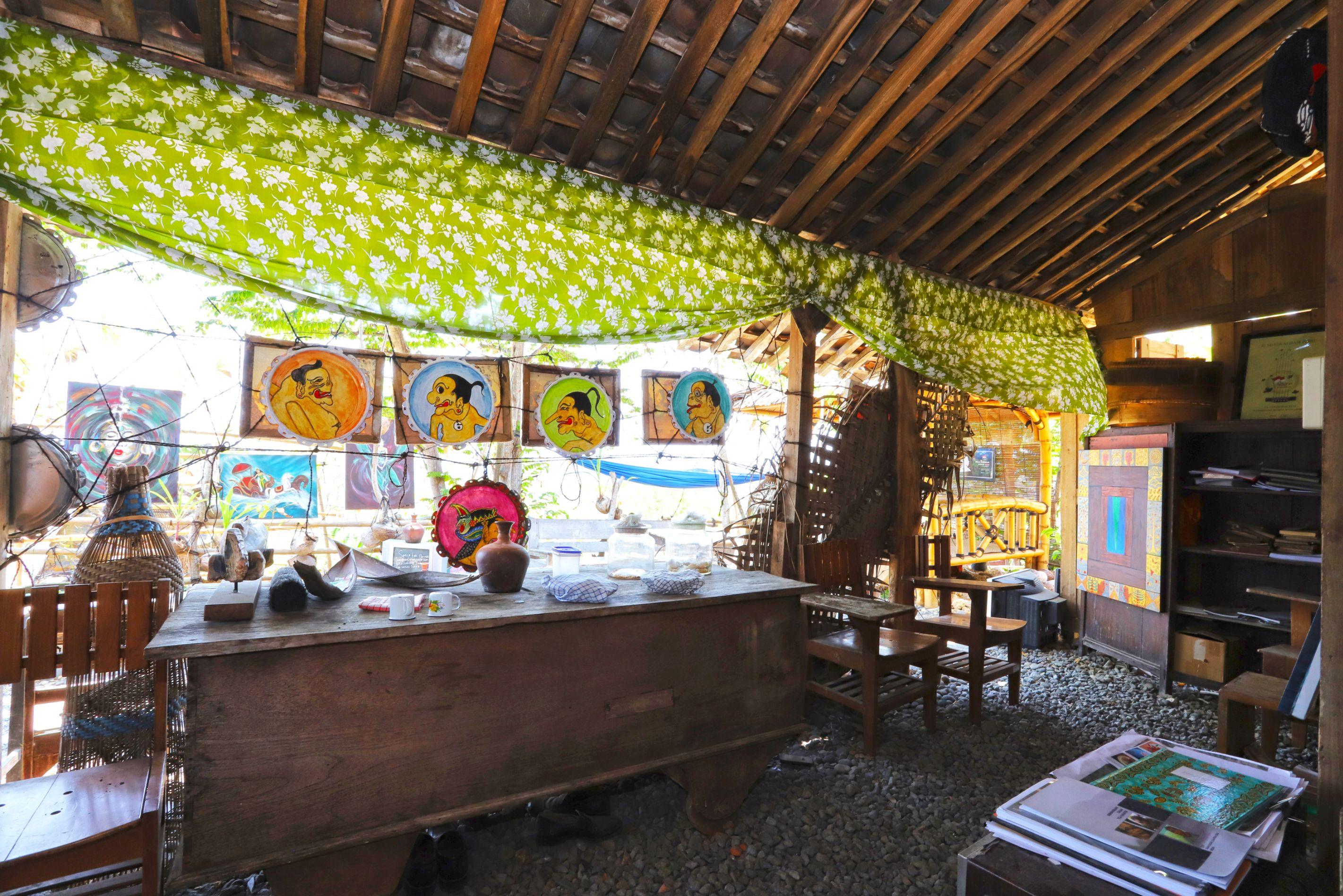 Watu Lumbung Culture Resort Kretek Exterior foto